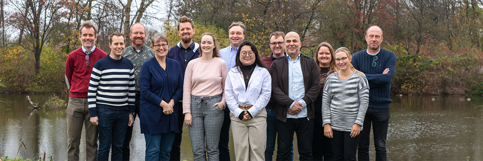 Group photo of the PHI team